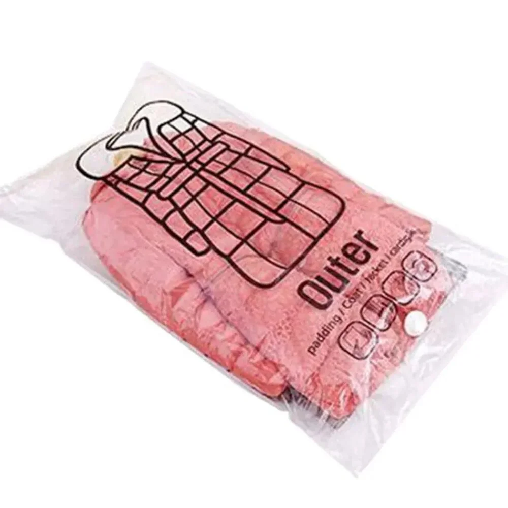 Space Saver Vacuum Seal Hanging Garment Storage Bag